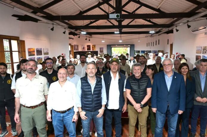 Frigerio y Scioli encabezaron un encuentro nacional en el Parque Nacional El Palmar