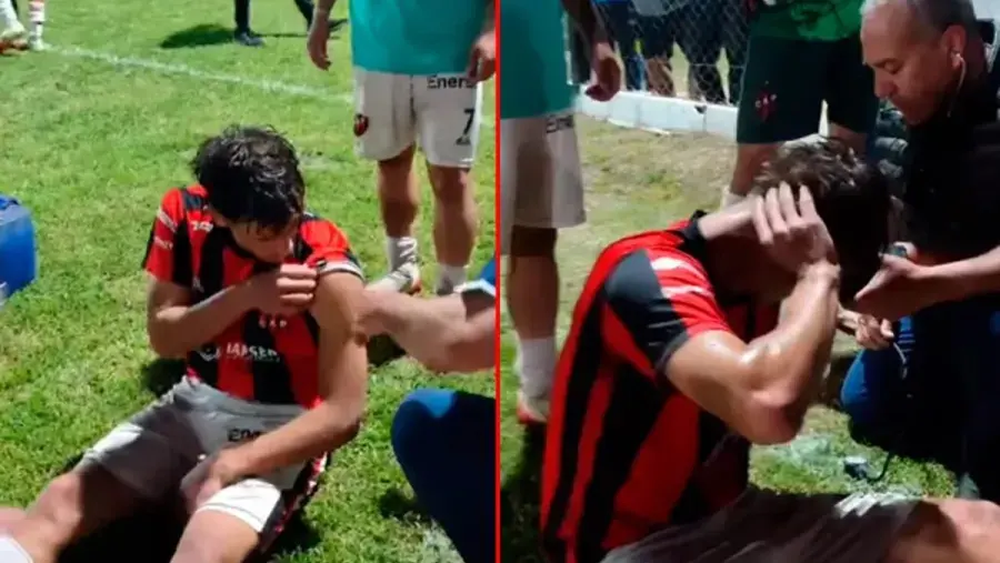 Fútbol liguista: jugadores de VF Patronato y VF protagonizaron una batahola