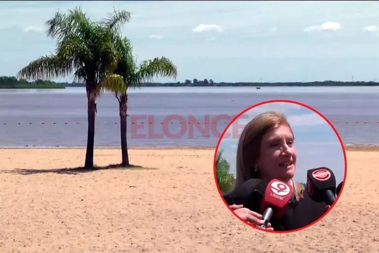 Habilitaron el balneario Thompson y Romero destacó la calidad del agua: «Nos dio impecable»