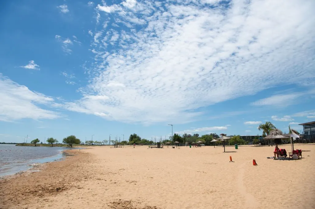 Habilitaron la playa del Balneario Thompson