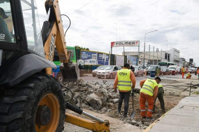 Habrá reducción parcial del tránsito en un tramo de avenida Almafuerte por obras