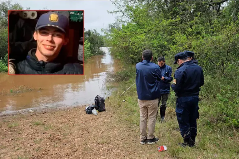 Hallaron una carta en la mochila del joven encontrado sin vida en el río Uruguay en Concordia