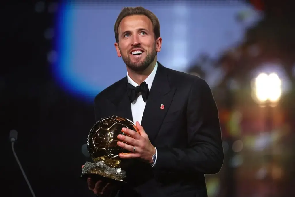 Harry Kane ganó el Balón de Oro 2026 y Messi terminó quinto
