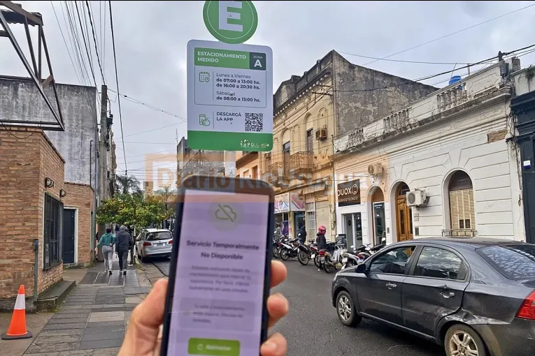 Hasta casi fin de año no se cobrará Estacionamiento Medido durante todo un día de la semana en Concordia