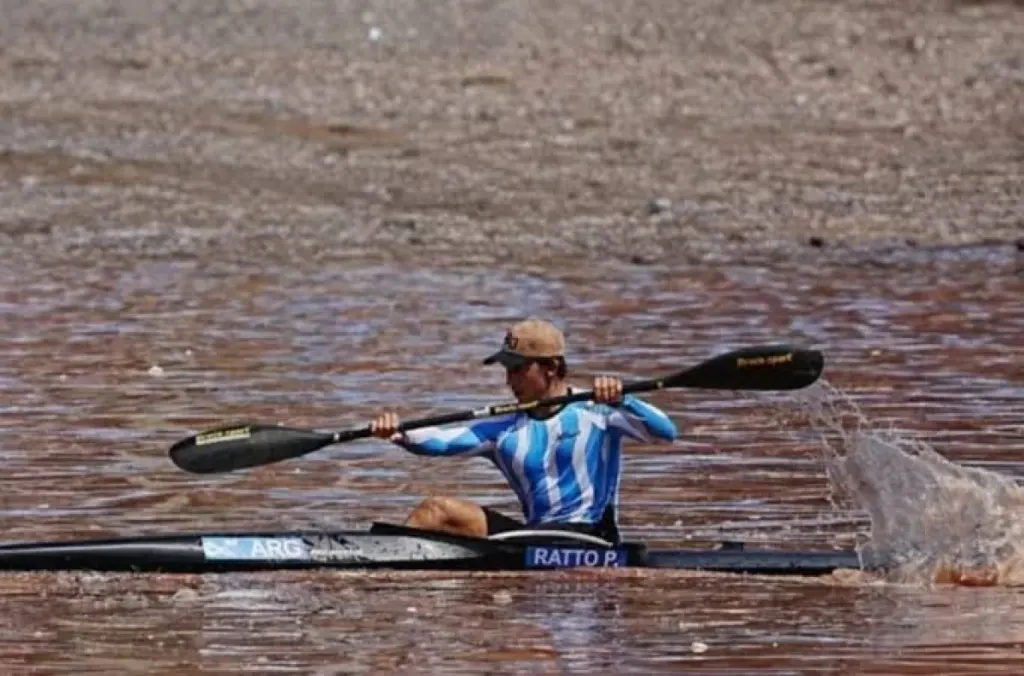 Histórica actuación del entrerriano Agustín Ratto en el Mundial de Canotaje: logró el cuarto puesto en K1 Senior Masculino