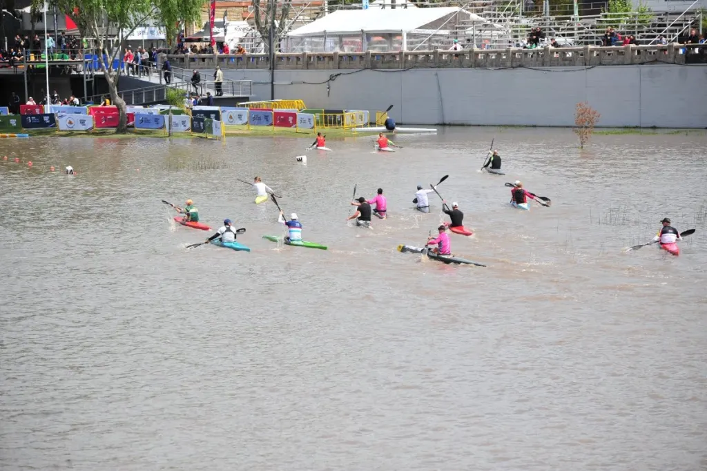 Histórico: Gualeguaychú alberga al primer Mundial de Canotaje hecho en América Latina