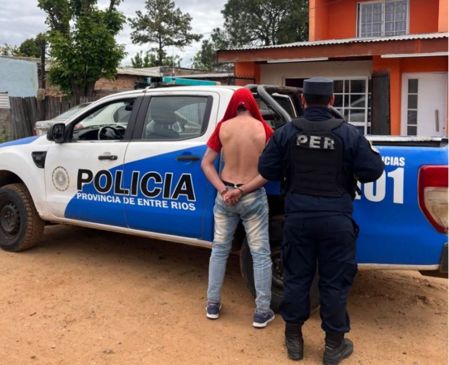 Hombre detenido por hurto y violación de domicilio