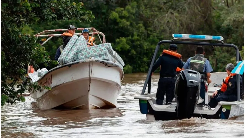 INA: por abundantes lluvias al norte se superan marcas de alerta y evacuación en múltiples puertos