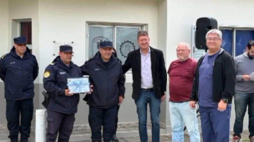 Inauguraron la puesta en valor de la Comisaría de Villa Mantero