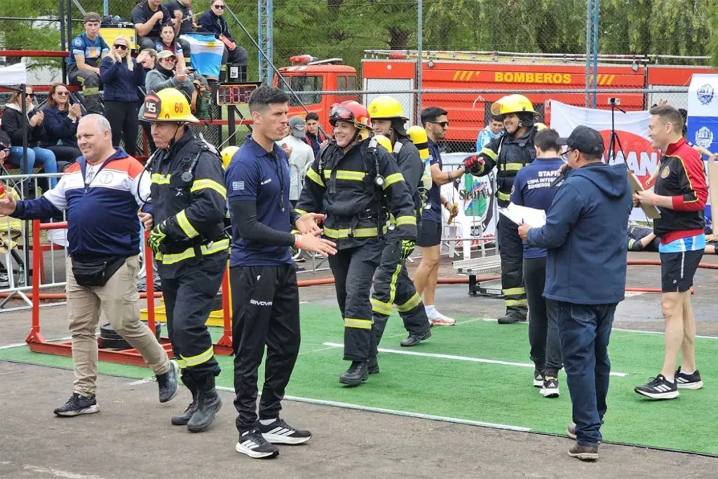 Inédita competencia sudamericana de Bomberos en las Termas del Arapey