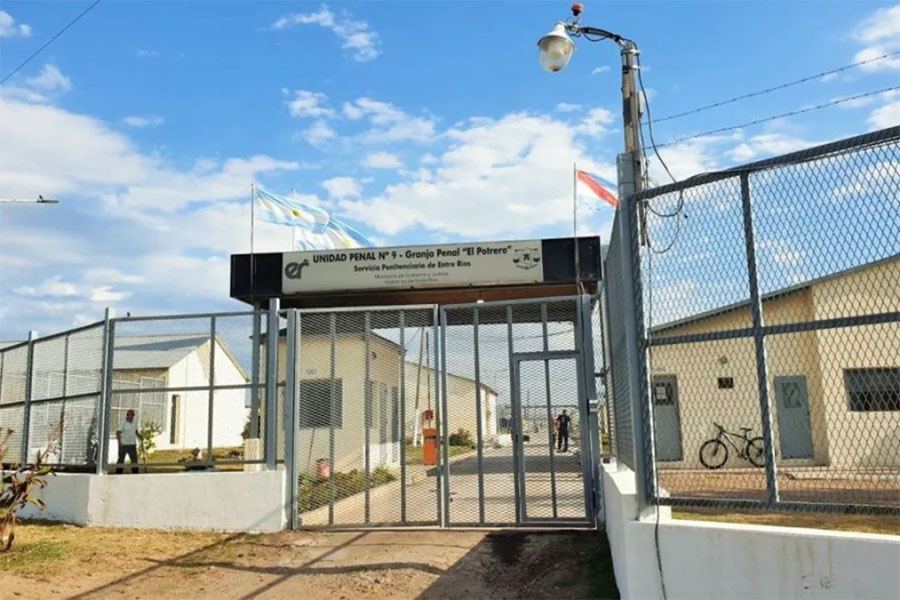 Investigan las circunstancias de una fuga y recaptura en la Granja Penal El Potrero de Gualeguaychú