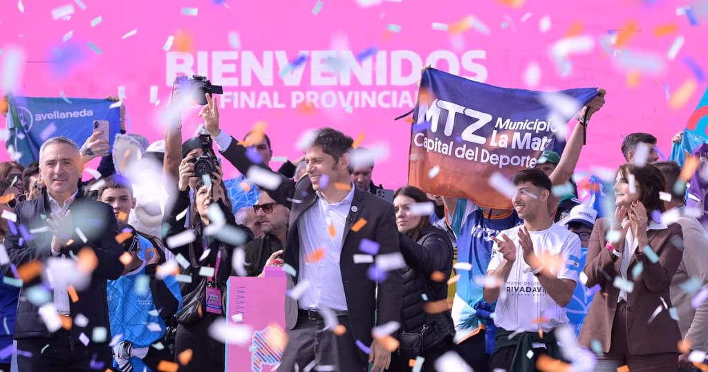 Kicillof abrió los Bonaerenses y cargó contra Milei por el deporte