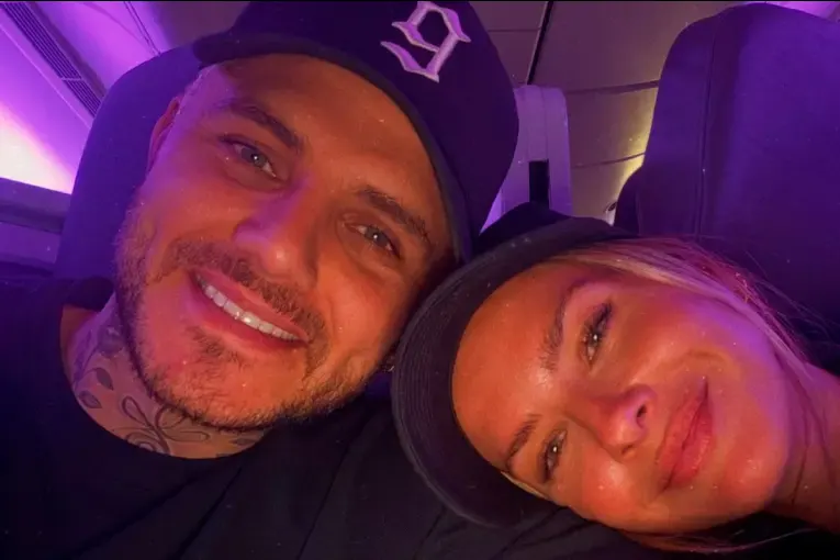 La China Suárez le dedicó un romántico mensaje a Mauro Icardi: “Me abrazás y se para el mundo”