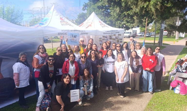 La escuela itinerante de Agmer visita Chajarí: “recogemos la problemática de cada ciudad”
