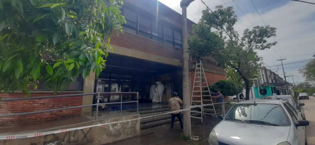 La Escuela Secundaria N.º 9 agradeció la colaboración del Municipio en tareas de limpieza