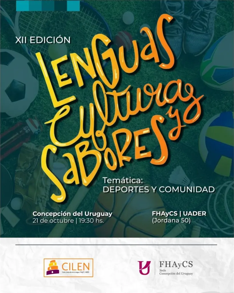 La Facultad de Humanidades invita al XII Encuentro de Lenguas, Culturas y Sabores