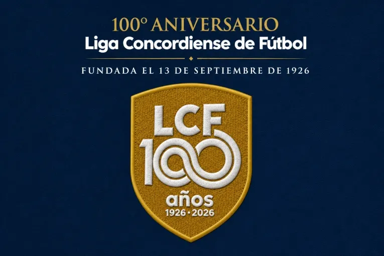 La Liga Concordiense de Fútbol celebrará su Centenario