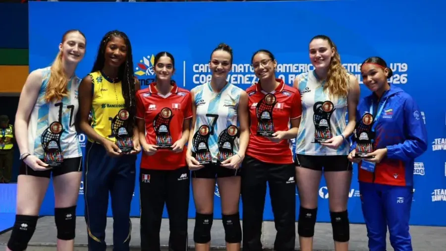 La paranaense Catalina Borrero Müller, campeona y en el equipo ideal del Sudamericano