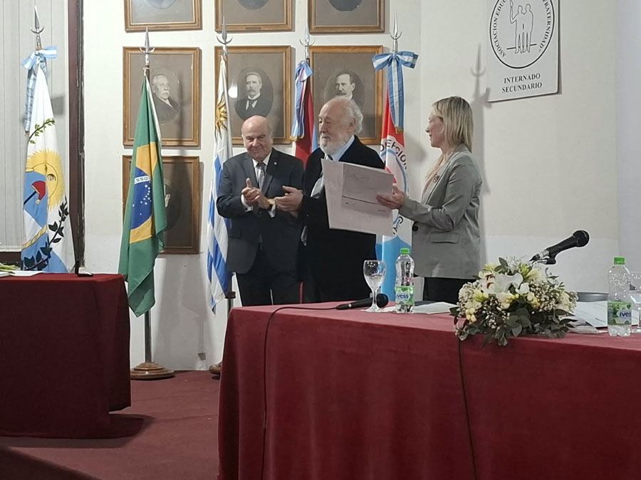 La UCU otorgó el Doctorado Honoris Causa a Ignacio Fabio Katz