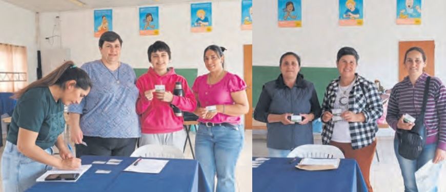 Las Cuevas: Entrega de carnet de Manipulación de Alimentos