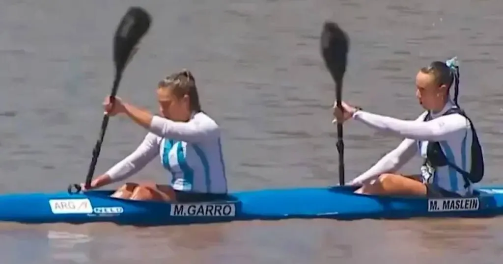 Las entrerrianas Micaela Maslein y Magdalena Garro se consagraron campeonas en el Mundial de Canotaje
