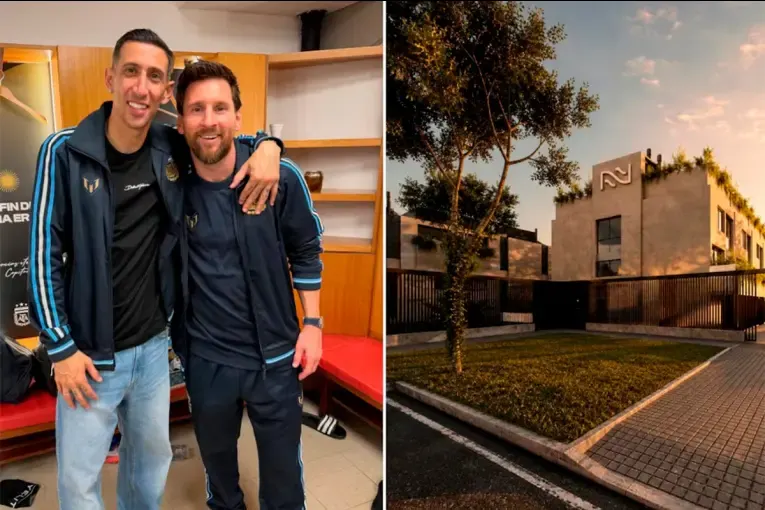 Las familias Messi y Di María se unen en un proyecto inmobiliario frente al río Paraná: cómo será
