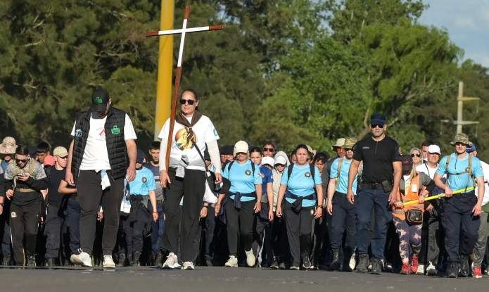 Las fotos de la 44 ° Peregrinación de los Pueblos, la caminata de fe entre Hasenkamp y Paraná