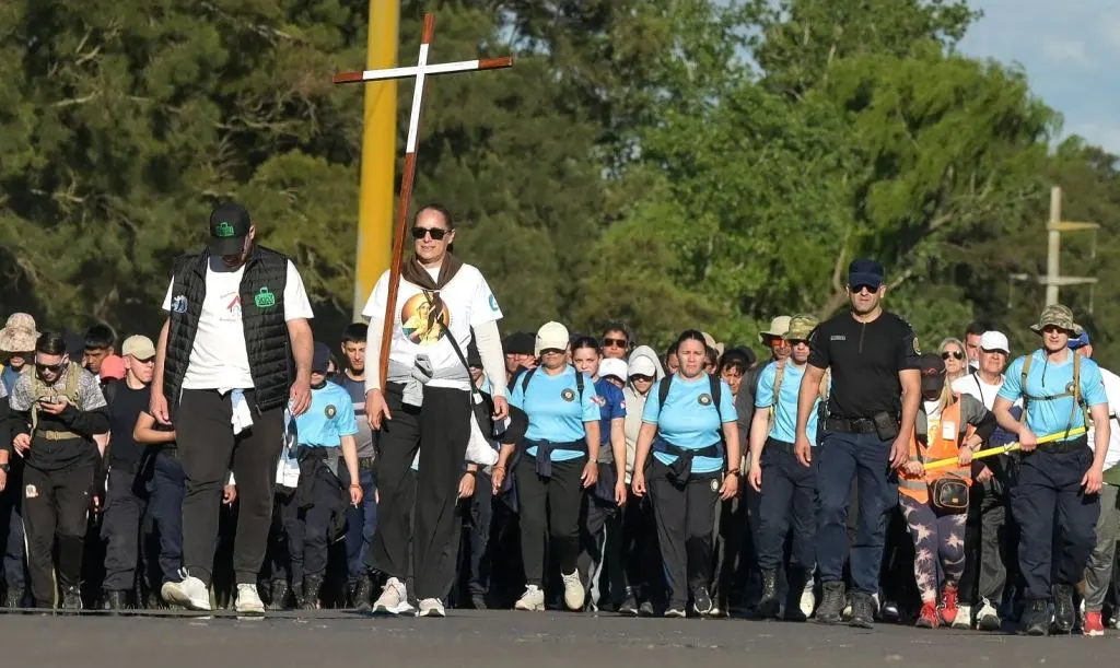 Las fotos de la 44 ° Peregrinación de los Pueblos, la caminata de fe entre Hasenkamp y Paraná
