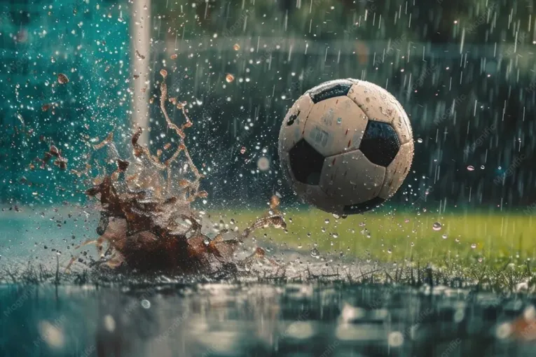 Las inclemencias climáticas obligaron a postergar los partidos del fútbol departamental