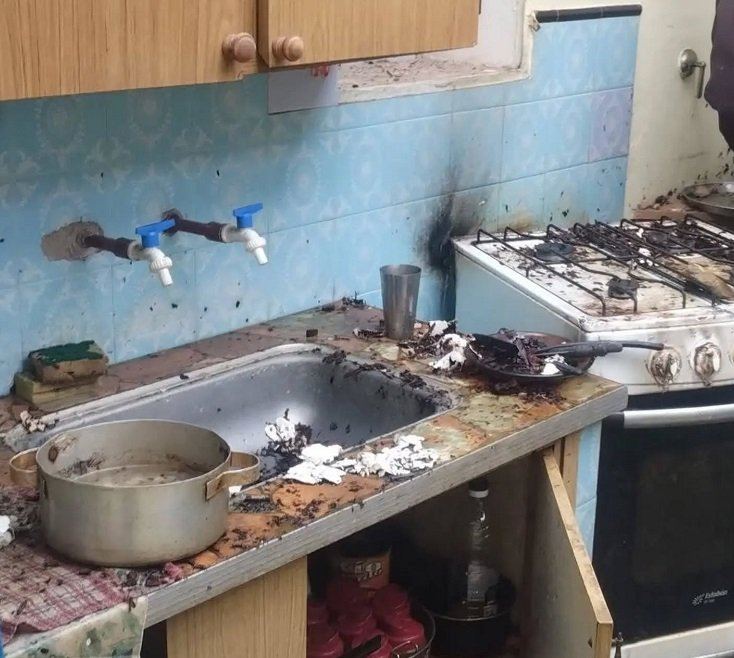 Lib. San Martín: Explotó un electrodoméstico y provocó un incendio