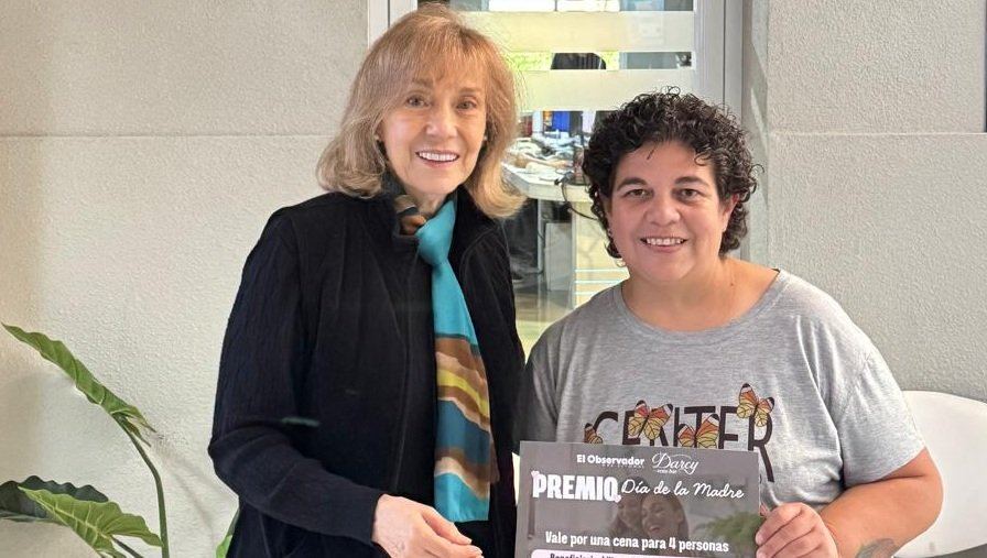 Liliana Paola Soledad Godoy ganó el “Premio El Observador-Darcy Resto Bar Restaurante” por el “Día de la Madre”. Hubo 2.400 anotados