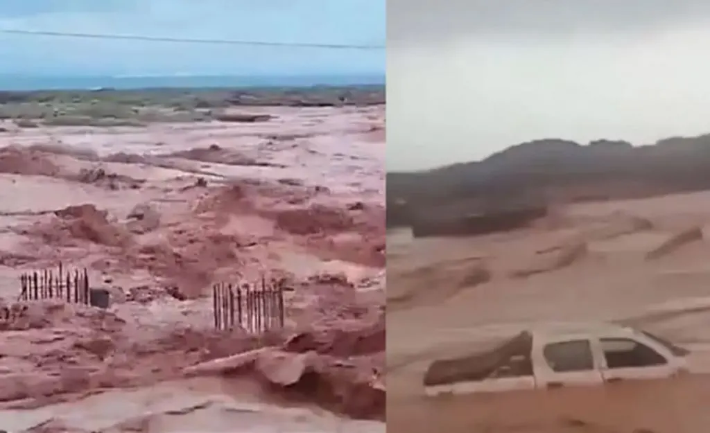 Lluvias e inundaciones afectaron operaciones y rutas en Vaca Muerta