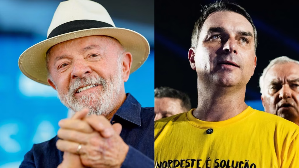 Lula y Flávio Bolsonaro pelean el voto religioso en Brasil