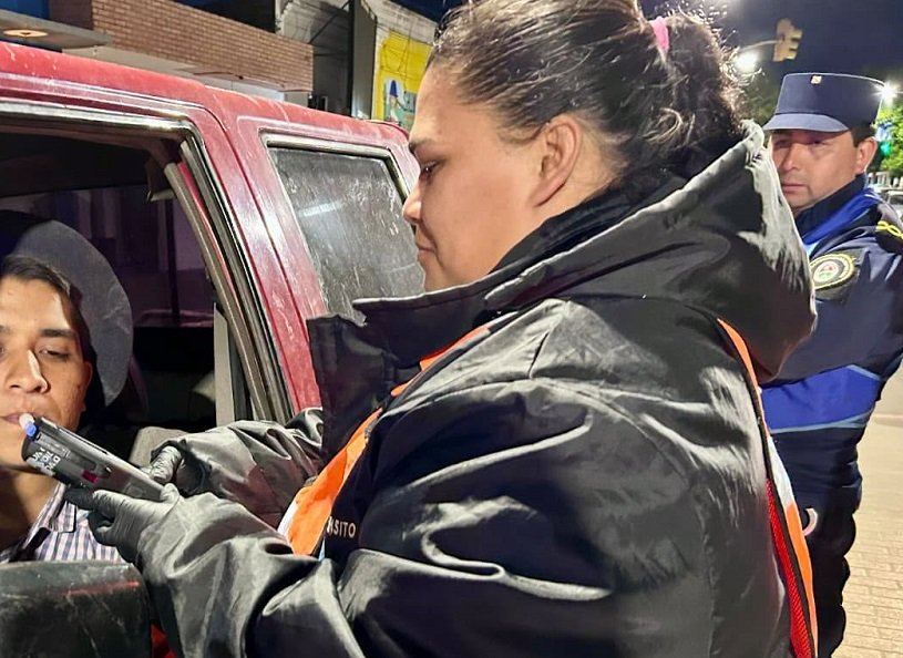 Maciá: Comenzaron los controles con alcoholímetro homologado