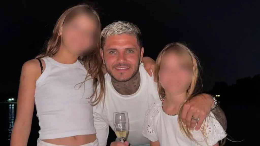 Mauro Icardi habló de la «niñez robada» de sus hijas y Wanda Nara respondió con fotos del colegio