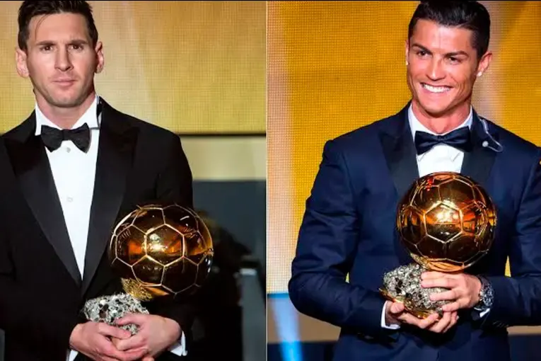 Messi y Cristiano Ronaldo compiten en una votación del Balón de Oro: cómo van los resultados