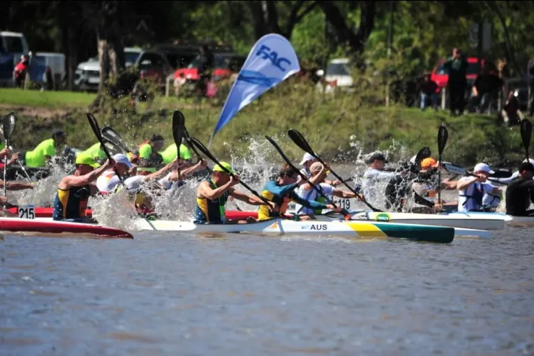 Miércoles: turno del paracanotaje y la inauguración oficial del Mundial en Gualeguaychú