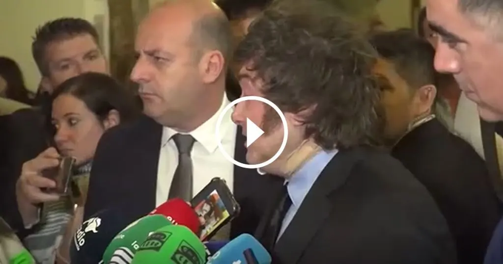 Milei cruzó a una periodista por una pregunta sobre PP y Vox