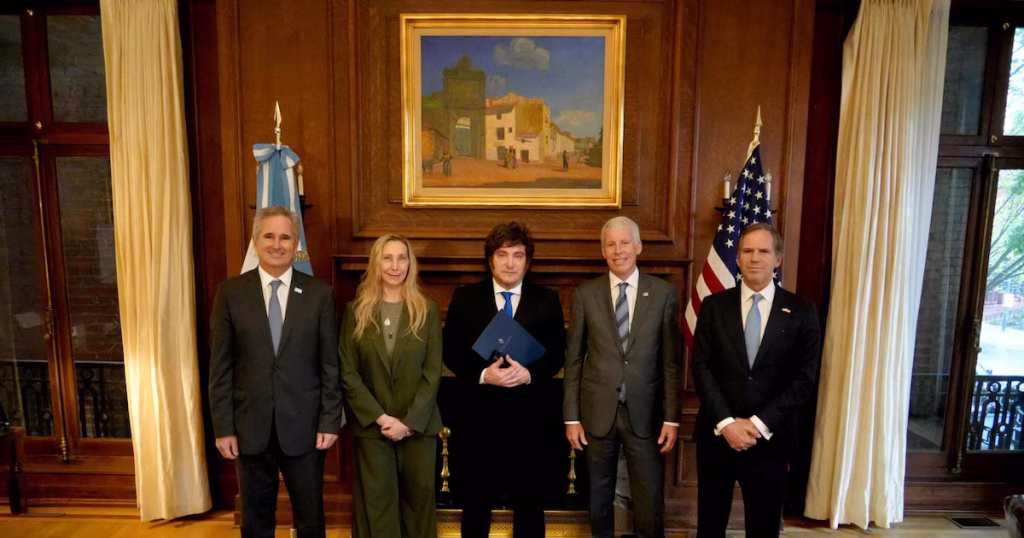 Milei endureció su apoyo a Israel y cargó contra Irán en Washington