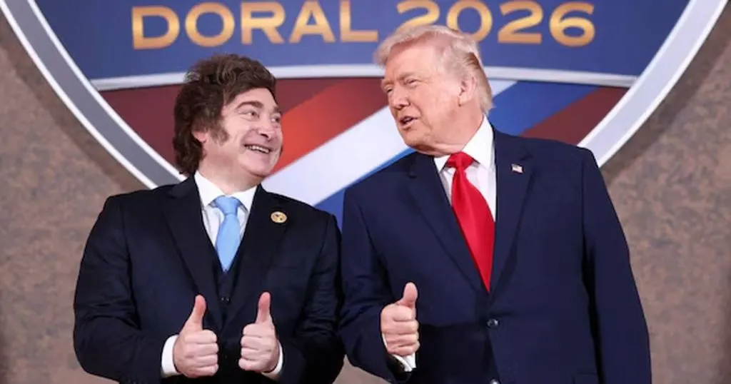 Milei llegó a Washington para respaldar la candidatura de Trump