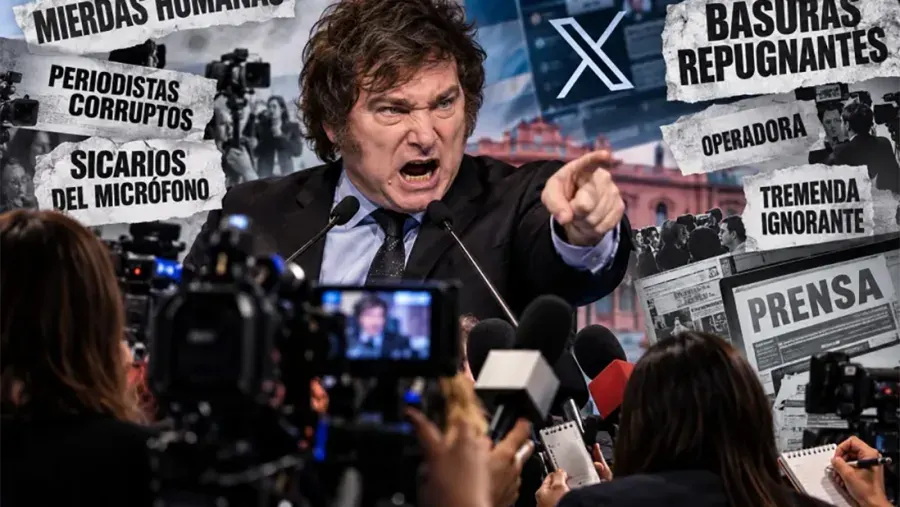 Milei y el periodismo: cuando los ataques desde el poder ponen en tensión la libertad de prensa