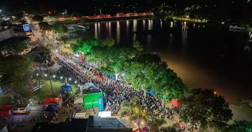 Mirá las mejores postales de la histórica y multitudinaria ceremonia oficial del Mundial de Canotaje