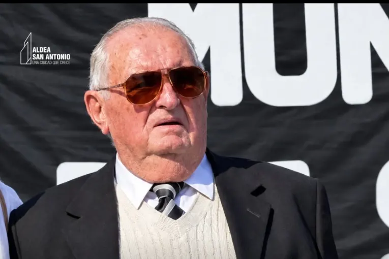 Murió a los 91 años Carlos Michel, quien fue intendente de Aldea San Antonio durante 12 años