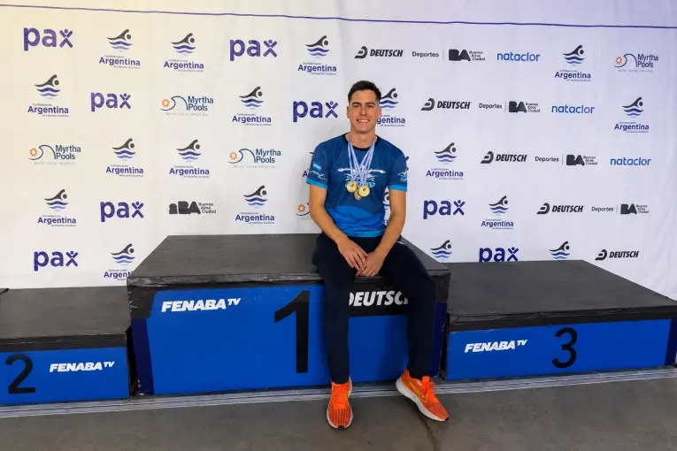 Nadador concordiense competirá en el Panamericano Masters