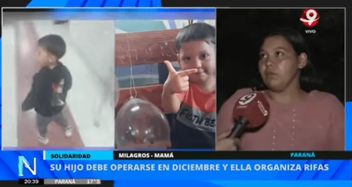 Nehitan tiene tres años, debe operarse de un tumor en el Garrahan y su familia necesita ayuda