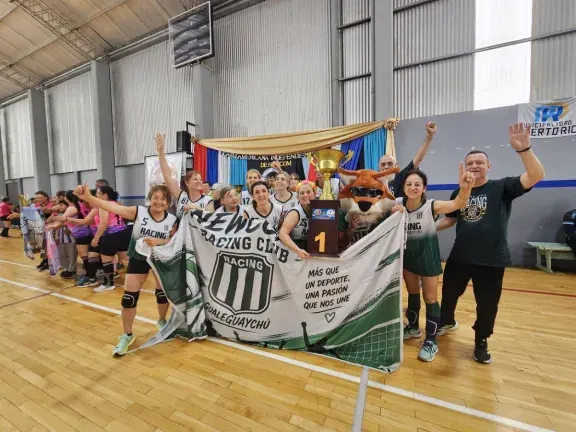 Newcom: Racing se consagró campeón sudamericano y llevó a Gualeguaychú a lo más alto