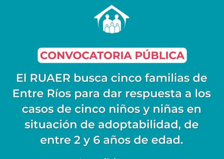 Niños de entre 2 y 6 años esperan una familia que los adopte: cómo postularte