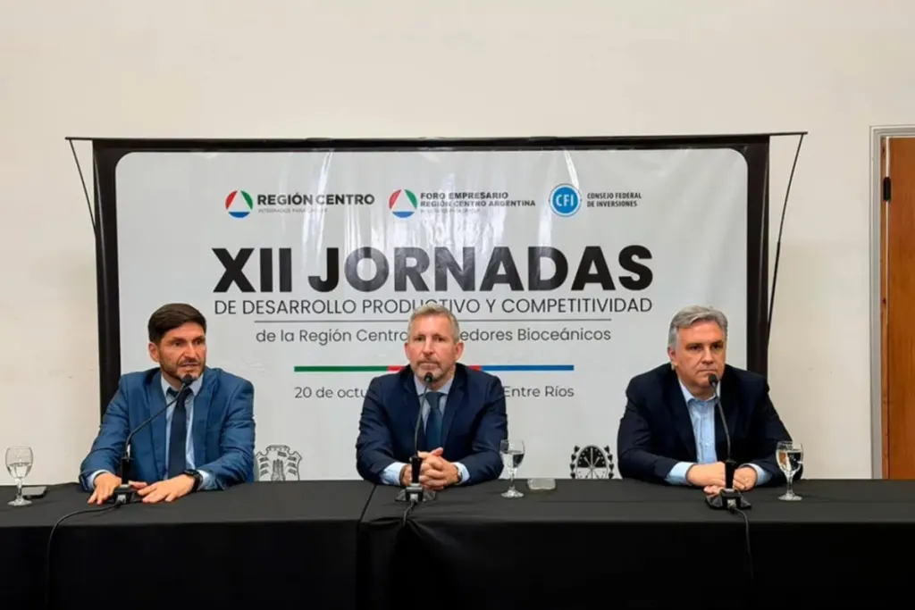 “No hay tiempo para perder”, dijo Frigerio y planteó que las provincias reparen rutas nacionales