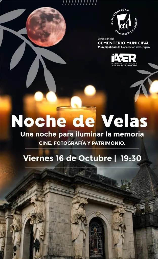 Noche de Velas: una experiencia para descubrir el patrimonio del Cementerio Municipal