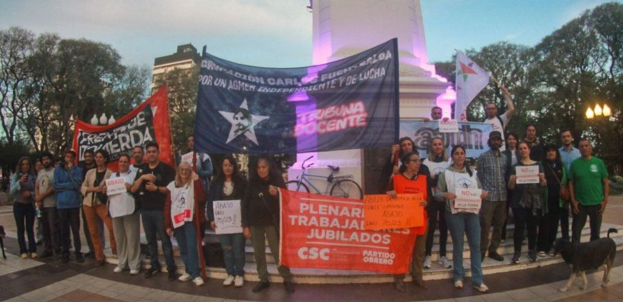 Nueva marcha por el cumplimiento de la Ley de Financiamiento Universitario y la derogación del DNU 70/23